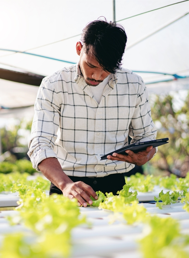 Freight vessel on ocean